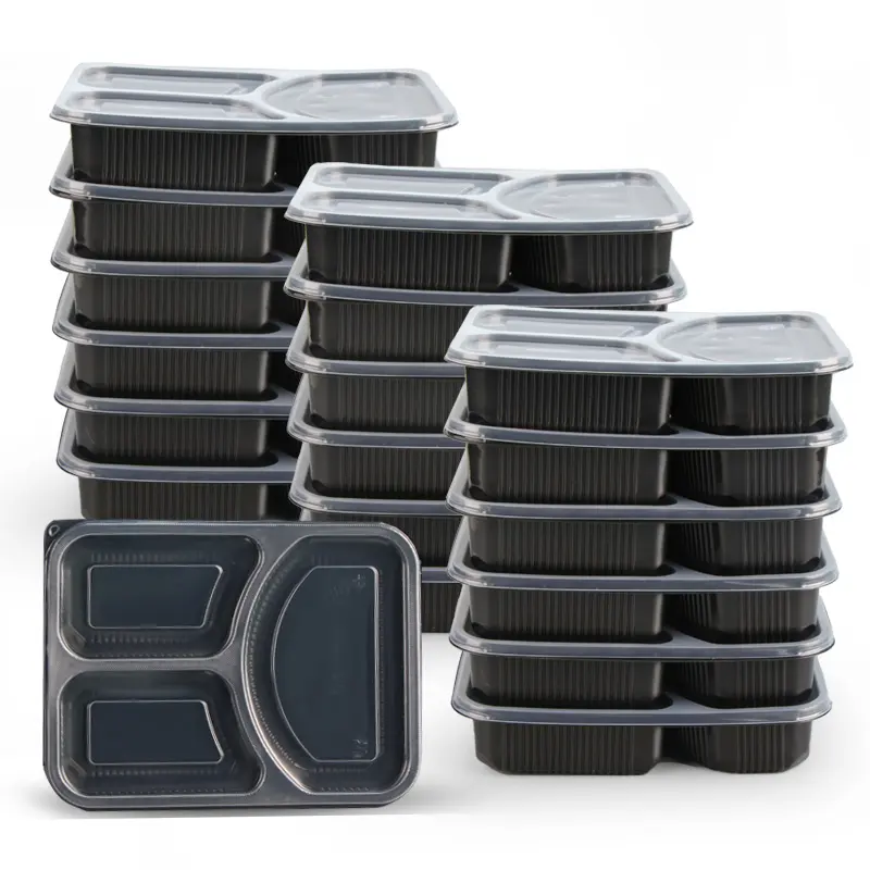 YangRui Restaurant Kunststoff Luftdichter Lebensmittel behälter 1 2 3 4 5 Fach Mahlzeit Prep Box