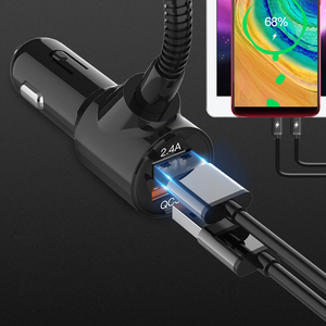 BT5.0 inalámbrico para coche FM Transmisor Dual USB manos libres para coche MP3 jugador - Product Image 4