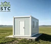 Modèle de maison conteneur préfabriquée moderne en acier de 20 pieds pour abri de voiture et stockage d'équipements lourds avec finition antirouille et système verrouillable