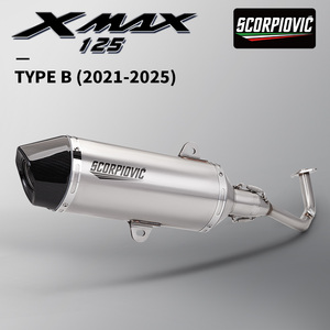 Tubo Conector para <span class=keywords><strong>XMAX125</strong></span> X MAX125 XMAX 125, Tubo de Enlace Delantero, Sistema de Escape Completo 2021-2025 - Product Image 5