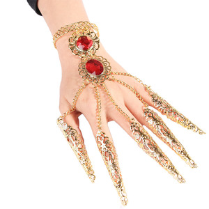 Anillos de Uñas de Lujo para Disfraces de Reina Antigua, 10 Piezas, Joyería de Cosplay, Venta al por Mayor - Product Image 4