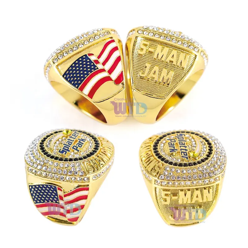 Custom Championship Ring Personalized Champion Ring Baseball Basketball Sports Championship Ring