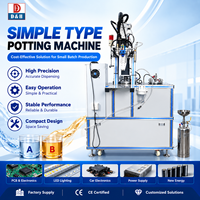 Mesin Pencampur Lem 2K Mudah Dioperasikan, Mesin Dispensing dan Pencampur Lem AB untuk Resin Epoksi, Silikon, LED, PCB, dan Transformator
