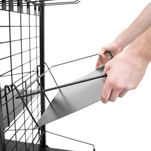 Soporte multifuncional para bocadillos de alambre de metal para supermercado para escaparate y estantes de exhibición de almacenamiento - Product Image 5