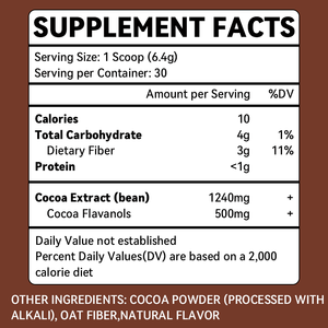 فلافانول الكاكاو من LIFEWORTH ، يدعم صحة القلب ، ويعزز أكسيد النتريك ، ويحسن الدورة الدموية ، والطاقة ، والعمل المسبق - Product Image 4