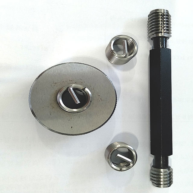 High Precision Go NoGo Thread Plug Gauge Thread Ring Gauge  Metric Thread Measuring Gauges for Wire Thread Insert Inspection