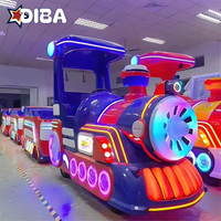 Harga Pabrik Kereta Listrik Mini Kiddie Mini Trackless untuk Wahana Wisata Taman Hiburan Pusat Perbelanjaan Dalam Ruangan