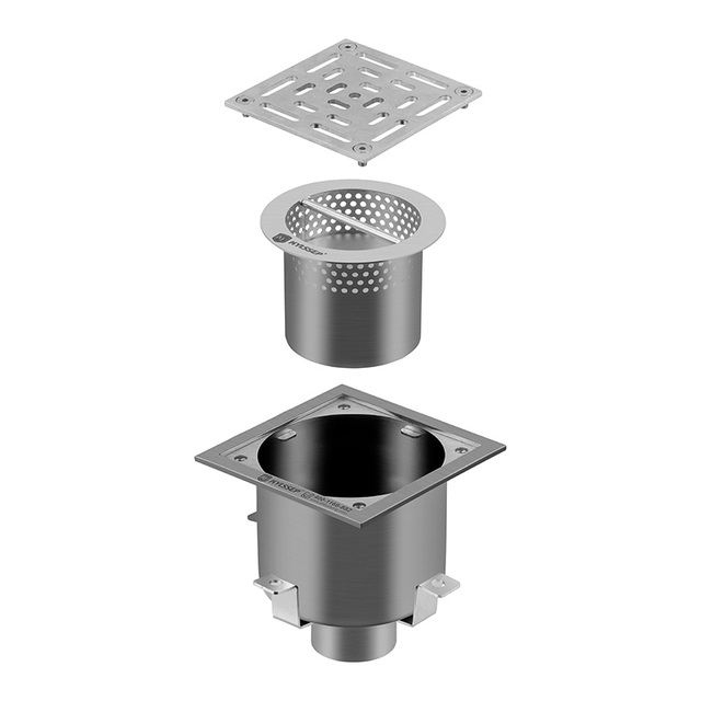 Kylssep FD Customized Stainless Steel Commercial Anti-Odor Trap Kitchen Draining Kitchen Floor Drain Kitchen Sink Drain