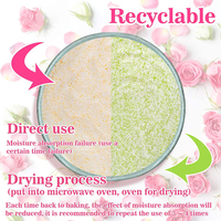 Cristaux de silice réutilisables pour séchage de fleurs, gel de silice à indicateur de couleur pour la préservation des bouquets de mariage