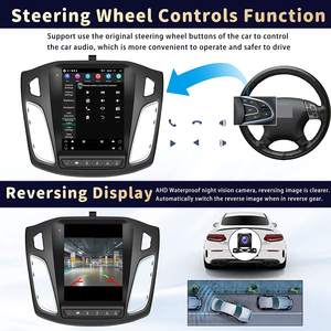 Podofo 9.7 "מערכת סטריאו עבור פורד מיקוד 2012-2018 מכונית רדיו carplay אוטומטי אנדרואיד gps wifi fm rds bt hifi canbus - Product Image 3