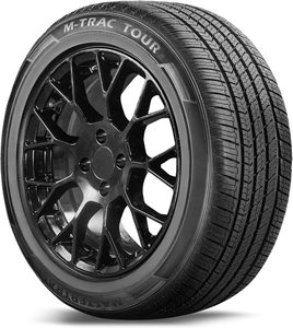 Набор 4 M-TRAC TOUR 235/55R17 99H всесезонные Высокопроизводительные Легковые шины из сплава хром вогнутый дизайн универсальный - Product Image 2