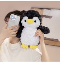 Peluche pingouin mignonne très populaire, modèle identique à celui de l'aquarium, poupée réconfortante, cadeau pour enfants, vente en gros