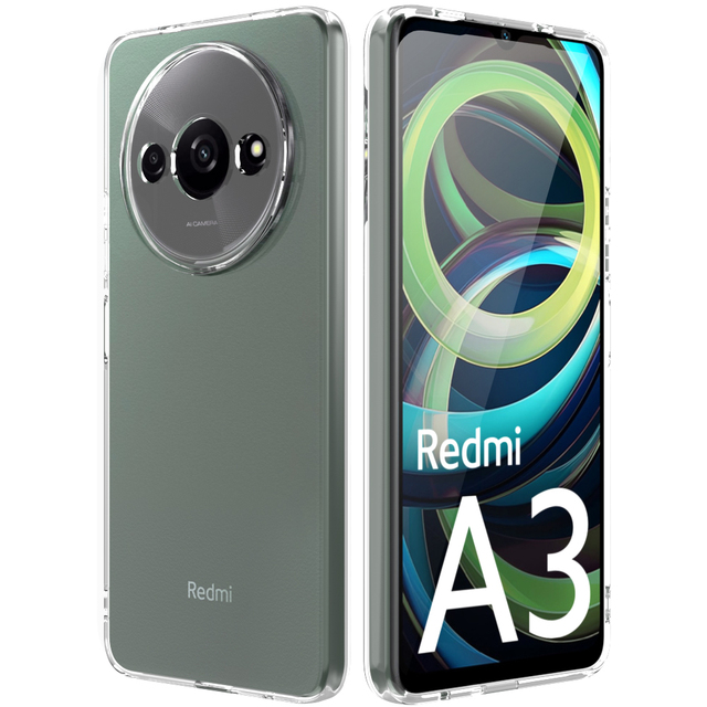 Affordable OEM TPU Cases 2mm for Redmi A3 Edition Customizable B2B Orders