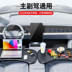 Bandeja para consola central de coche SUITU ST-3608, material ABS, escritorio plegable para ordenador, para uso en el salpicadero. - Product Image 2