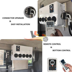 12 Volt <span class=keywords><strong>24</strong></span> Volt Camion Voiture Split Camion Parking Climatiseur Semi Alimenté Par Batterie Électrique AC Système pour Camion - Product Image 3