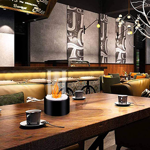 Caminetto <span class=keywords><strong>a</strong></span> <span class=keywords><strong>bioetanolo</strong></span> portatile da tavolo Sunbow HJ-M050, moderno, per esterni, con autonomia di combustione di 60-90 minuti. - Product Image 6