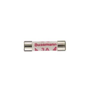 Fusible BS1362, BK1-TDC180-3A Bussmann, fusible rápido medio británico, fusible superior