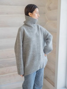 <span class=keywords><strong>Pull</strong></span> ample en tricot personnalisé pour <span class=keywords><strong>femme</strong></span>, col roulé, uni, grande taille, fabriqué en Russie, modèle 2026 - Product Image 3
