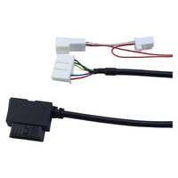 Faisceau de câblage de connecteur OBD/OBD2/OBDII J1962 personnalisé avec Molex 4PIN 6PIN 12PIN pour une utilisation automobile