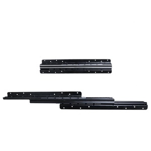 Glissières de tiroir robustes à montage <span class=keywords><strong>sous</strong></span> plan, 16 à 40 pouces, à roulement à billes, pour cuisine, salle de sport, <span class=keywords><strong>escalier</strong></span>, rails de placard, glissières inférieures, rails de guidage - Product Image 2