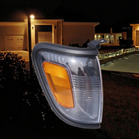 Feu de position d'angle noir en plastique neuf pour Tacoma 2001-2004, 12V 18W, garantie 12 mois