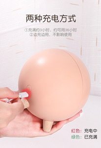 2020 귀여운 램프 만화 미니 <span class=keywords><strong>Led</strong></span> 밤 빛 고양이 애완 동물 집 빛 USB 충전 - Product Image 2