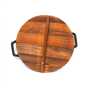 Utensilios de Cocina de Hierro Fundido Antiadherentes de Diseño Clásico, <span class=keywords><strong>Wok</strong></span> de Hierro Fundido Precurado con Doble Asa para Cocinar en Casa - Product Image 5