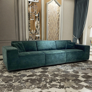 Sofá cama modular personalizado para sala de estar de Villa, esponja de alta densidad, diseño moderno, embalaje comprimido al vacío - Product Image 2