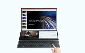 14 + 16inch Màn hình kép chơi game máy tính xách tay I7-10750H 32GB RAM 1TB SSD 2K màn hình cảm ứng Backlit bàn phím - Product Image 2