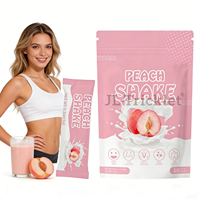 Poudre de Milkshake Naturel Pêche OEM Marque Privée pour la Gestion du Poids, la Perte de Poids, le Métabolisme, une Peau Éclatante, des Cheveux, une Énergie et une Concentration Accrues