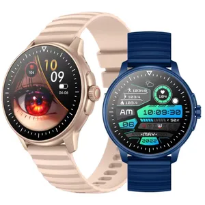 Zw45 Ronde Smartwatches Met 22Mm Siliconen Band Kleurenscherm En Ips Touchscreen Multi-Sport Mode Smart Wearables