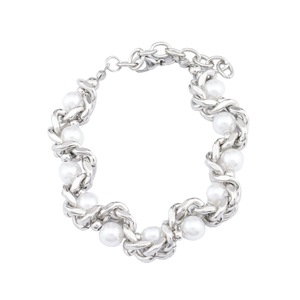 2026 New Simple Popular Design Handmade Pearl <b>Beaded</b> <b>Bracelet</b> Titanium Steel Light Luxury Women's <b>Bracelets</b> Fashion Jewelry - Product Image 6