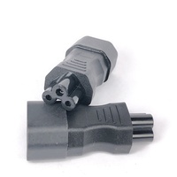 Adaptateur de prise d'alimentation femelle IEC320 C14 vers C5 PDU UPS CONVERTISSEUR DE PRISE C6 vers C13 Changeur, C14 vers C6