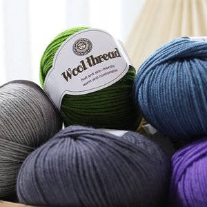 Soft Combed 50g 120m <strong>Wool</strong> Blended Yarn Knitting Yarn Hand Knitting DIY Craft Knitting <strong>Wool</strong> Yarn
