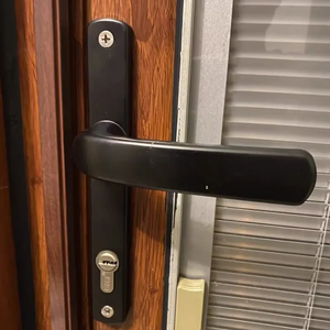 Manija Moderna de Aleación de Aluminio para Puertas de Aluminio, Distancia entre Ejes de 85mm/92mm, Distancia entre Agujeros de 193mm/115mm, Fácil Instalación - Product Image 5