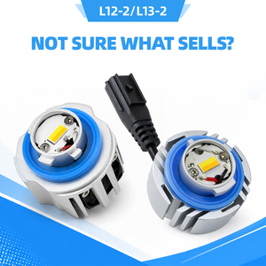 หลอดไฟตัดหมอก LED สีเหลืองขาว L1B พร้อมตัวถอดรหัสในตัว ให้ลำแสงที่เสถียร สำหรับอัพเกรดไฟหน้า Honda Fit เป็นไฟหน้า LED - Product Image 1