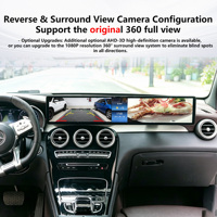 Lecteur DVD de voiture Penhui 26,2 pouces, autoradio Android, écran tactile, navigation GPS, CarPlay pour Mercedes-Benz GLC/Classe C W205 2015-2022