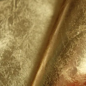 Zhenling handgemachte beste einzigartige Goldfolie tapete für Innenwand dekoration