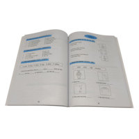 Cahiers de devoirs éducatifs pour enfants en gros fabriqués en usine, couverture souple, lecture de fiction, livres d'écriture, livres offset en papier