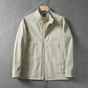 Giacca Casual Varsity da Uomo per l'Inverno, Traspirante, Antivento, per Tutte le Stagioni, con Colletto Alto e Chiusura a Zip Frontale con Logo - Product Image 3