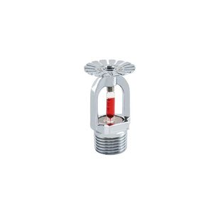 Tête de sprinkler d'incendie verticale à 68 degrés, avec protection en orange - Product Image 2