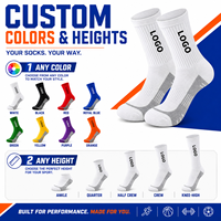 Chaussettes de sport mi-mollet personnalisables avec logo, respirantes en maille, pour la course, unisexe, tricotées, pour le basketball