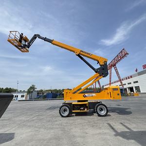 16 मीटर 20 मीटर 22 मीटर 28 मीटर टेलीस्कोपिक ट्रेलर माउंटेड बूम लिफ्ट हवाई कार्य मंच ट्रेलर लिफ्ट हवाई कार्य मंच ट्रेलर लिफ्ट - Product Image 3