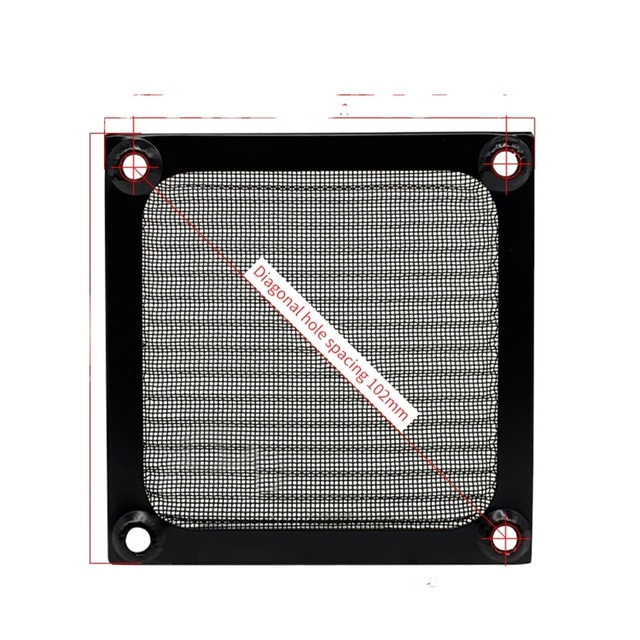 DIY Magnetic Frame Dust Filter 120mm PVC PC Case Fan Dust Cover Computer Mesh Cooler Dust Mesh