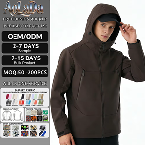 Giacca da <span class=keywords><strong>Uomo</strong></span> Antivento Impermeabile con Cappuccio e Zip per Motocicletta, Design Personalizzato Professionale, Fornita dal Produttore, per Snowboard - Product Image 1