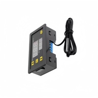 Module de thermostat numérique 12V CC avec affichage LED et interrupteur de contrôle pour systèmes de chauffage et de refroidissement d'incubateurs