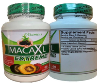 Capsules de racine de Maca pour femmes, complément énergétique de Maca pour hommes, étiquette privée, poudre de racine de Maca, pilules d'agrandissement des fesses et des hanches, OEM