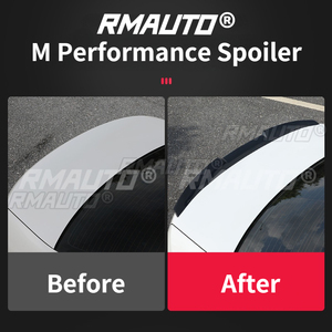 สปอยเลอร์หลังรถยนต์อเนกประสงค์ RMAUTO ขนาด 120 ซม. ทำจากคาร์บอนไฟเบอร์ สำหรับ BMW E90 F30 F10 และ Tesla Model 3 Y - Product Image 2