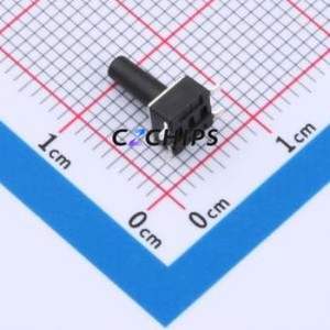 TS010-TBW1FH9.0 Tactile Switch SMD-4P,4.5x4.5mm Switch Single Pole Single Throw Round Button 2.5N Vertical Mount - Product Image 2