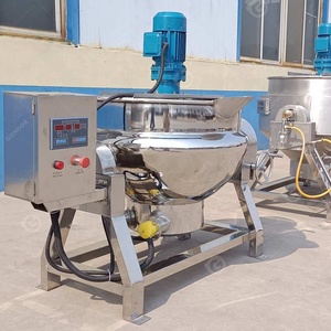 Caldaie monofase a doppio rivestimento cottura a Gas pentola ad alta pressione per 100 di miscelazione agitatore con miscelazione - Product Image 3